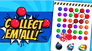 Collect Em All 3 Dots Gameplay Level 31  40 [upl. by Zaragoza]