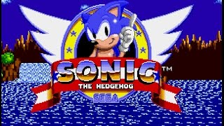 Sonic the Hedgehog Mega DriveGenesis playthrough Longplay [upl. by Allegna]