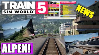 Train Sim World 5  ROADMAP  TSG MITTENWALDBAHN  ÖBB Krokodil  Neues TSW5 GAMEPLAY PACK News [upl. by Sremlahc]