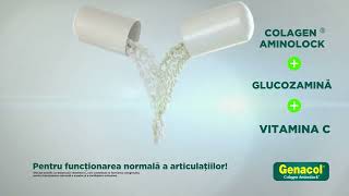 Genacol Plus Glucozamina  remediu eficient in durerile de genunchi [upl. by Anerrol]