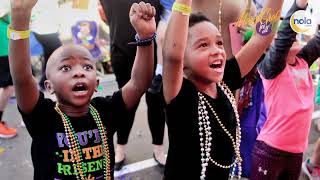 Mardi Gras for All Yall 2022 Family Friendly Parades [upl. by Ddat]