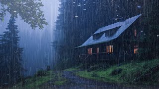 Perfect Rain Sounds For Sleeping And Relaxing  Rain And Thunder Sounds For Deep Sleep ASMR [upl. by Ainoek]