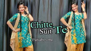 Chitte Suit Te Daag Pe Gaye Punjabi song Dance video Geeta Gaildar World babitashera27 [upl. by Roye]