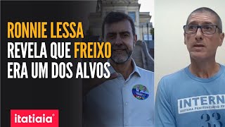 DELAÇÃO RONNIE LESSA REVELA QUE MARCELO FREIXO ERA UM DOS ALVOS E QUE CONVENCEU MACALÉ A DESISTIR [upl. by Teloiv]