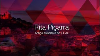 Rita Piçarra  Antiga Estudante do ISCAL [upl. by Arliene483]