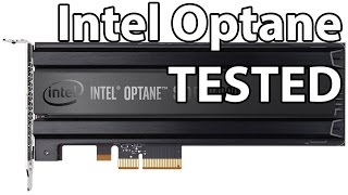 Intel Optane SSD DC P4800X 375GB Review  Enterprise 3D XPoint [upl. by Aizitel]