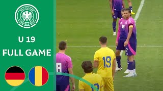 Germany vs Romania  Full Game  Under19  International Match [upl. by Kaliope]