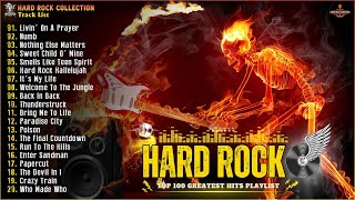 100 Greatest Hard Rock 80s 90s Playlist ⚡ Bon Jovi Linkin Park Metallica Guns N Roses Nirvana [upl. by Ardis]