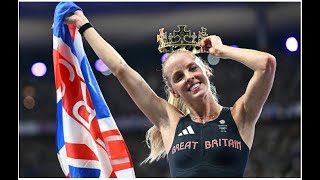 Keely Hodgkinson surges to 800m glory on golden day for Britain in Paris paris2024 KeelyHodgkinson [upl. by Conover]