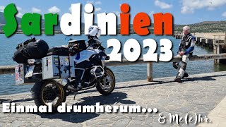 Motorradurlaub Sardinien Rundreise 2023 [upl. by Kameko850]