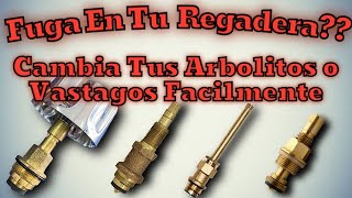 🔴Como cambiar vastagos o árboles de regadera muy sencillo￼🚿 [upl. by Eleinad472]