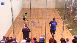 2016 Pan Am Racquetball Championships Mens Singles Final Bredenbeck USA vs De La Rosa Mex [upl. by Margareta]