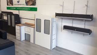 Showroom Tour  Camper Conversion Units  Lowestoft [upl. by Aik368]