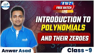 Introduction to Polynomials and their Zeroes  Class 9 Maths Preparation  Class 9 Basics [upl. by Salomone312]