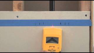 How to Use a Zircon MultiScanner Pro SL Stud FinderWall Scanner to Find Wall Studs [upl. by Eirehc296]