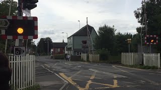 Blythe Bridge Level Crossing Staffordshire [upl. by Wester]