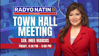 Radyo Natin Nationwide Town Hall Meeting with Senator Imee Marcos  September 27 2024 [upl. by Vipul]