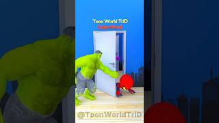 🤔 Why Did SpiderMan Trip Over Hulk’s Door 🚪😂 gta [upl. by Randal]