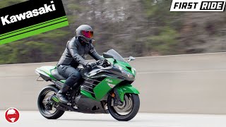 2018 Kawasaki ZX14R  First Ride [upl. by Ahsercul]