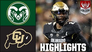 Colorado State Rams vs Colorado Buffaloes  Full Game Highlights [upl. by Rashidi]