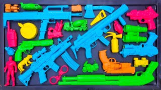 Membersihkan Nerf Shotgun Assault Rifle AK47 Sniper Rifle Glock Pistol M16 nerf Speed [upl. by Gibbon]