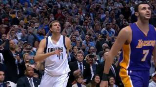 Dirk Nowitzki  30000 point game  Tributes and Extended Highlights [upl. by Malim]