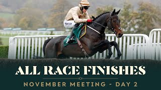 ALL RACE FINISHES FROM PADDY POWER GOLD CUP DAY AT CHELTENHAM RACECOURSE [upl. by Kerred366]