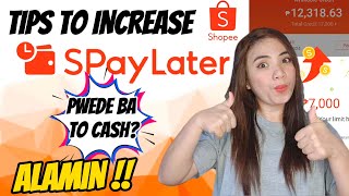 TIPS HOW I GOT SPAYLATER INCREASE FOR THE 3RD TIME  PWEDE TO CASH NA [upl. by Free]