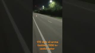 170 mph castle motor 1100 kv [upl. by Yelda]