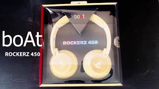 boAt Rockerz 450 Wireless Headphones🎧❤ Unboxing And Review  bset Gaming Headphone for Pc 💕💕 [upl. by Manchester]