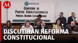 Comisión de Puntos Constitucionales en San Lázaro se declaró en sesión permanente [upl. by Obara]