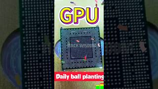 Reballing GPU Chip🎴 shorts repair reballing machine [upl. by Ohare]