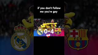 Fcb vs rma short football [upl. by Mayfield300]