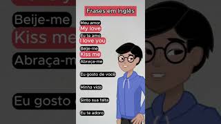 Frases de carinho em Inglês aulasdeinglês inglesonline falaringles aprenderingles [upl. by Anuahsat]