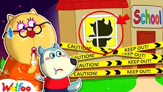 A Stalker Followed Me to School  Wolfoo Learns Kids Safety Tips  More  Wolfoo Channel [upl. by Hocker699]