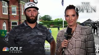 Jon Rahm did everything you need for Hoylake low 63 Round 3  Golf Channel [upl. by Ahsart493]