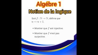 Algébre 1  les ensembles et les applications TD Mipensamensensaminfo [upl. by Hough22]