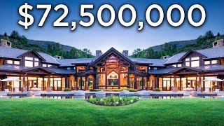 Inside The MOST EXPENSIVE Home ever sold in Colorado  Mansion Tour [upl. by Nospmoht]