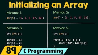 Initializing an Array [upl. by Kozloski]