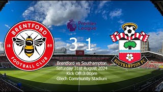 Brentford 31 Southampton Matchday Vlog [upl. by Lobiv]