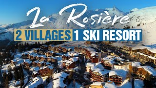 La Rosière Short Highlights  2 Villages 1 Ski Resort [upl. by Aikar558]