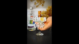 How to make a Lemon Drop cocktail at home recipe [upl. by Nivk181]