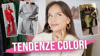 TENDENZE COLORI AUTUNNO INVERNO [upl. by Ilaw]