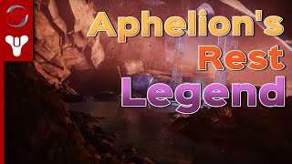 Destiny 2  Aphelions Rest  Lost Sector Legend [upl. by Eelime]