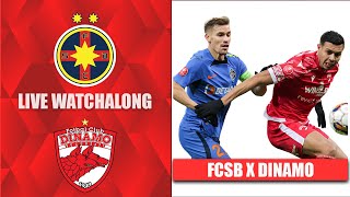 🚨⚽ LIVE WATCHALONG 🔵🔴 FCSB STEAUA BUCUREȘTI VS 🔴⚪ DINAMO BUCUREȘTI  ETERNUL DERBY [upl. by Jeff]