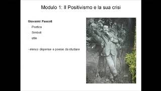 Giovanni Pascoli vita e poetica [upl. by Eipper]