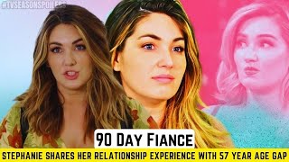 90 Day Fiance Stephanie Matto Dating A Man 57Years OLDER THAN HER [upl. by Attelrahc186]