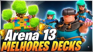 MELHORES DECKS ARENA 13 COVIL DOS PATIFES NO CLASH ROYALE [upl. by Seana922]