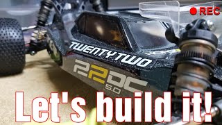 Team Losi Racing 22 50 DC Review and Build [upl. by Ripleigh786]