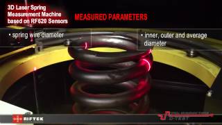 3D Laser Spring Measurement Machine [upl. by Orsino]